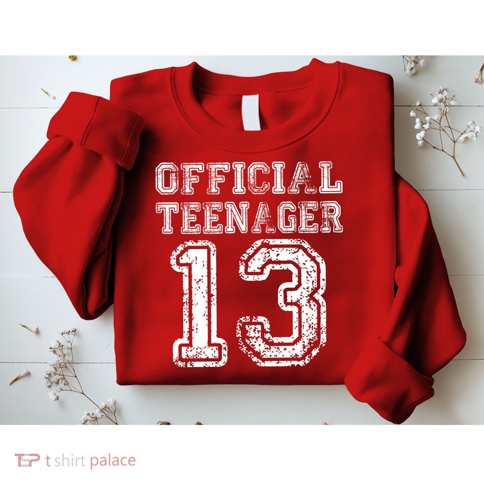Official Teenager 13th Birthday Sweatshirt