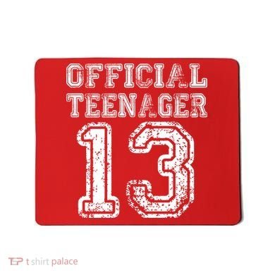 Official Teenager 13th Birthday Mousepad