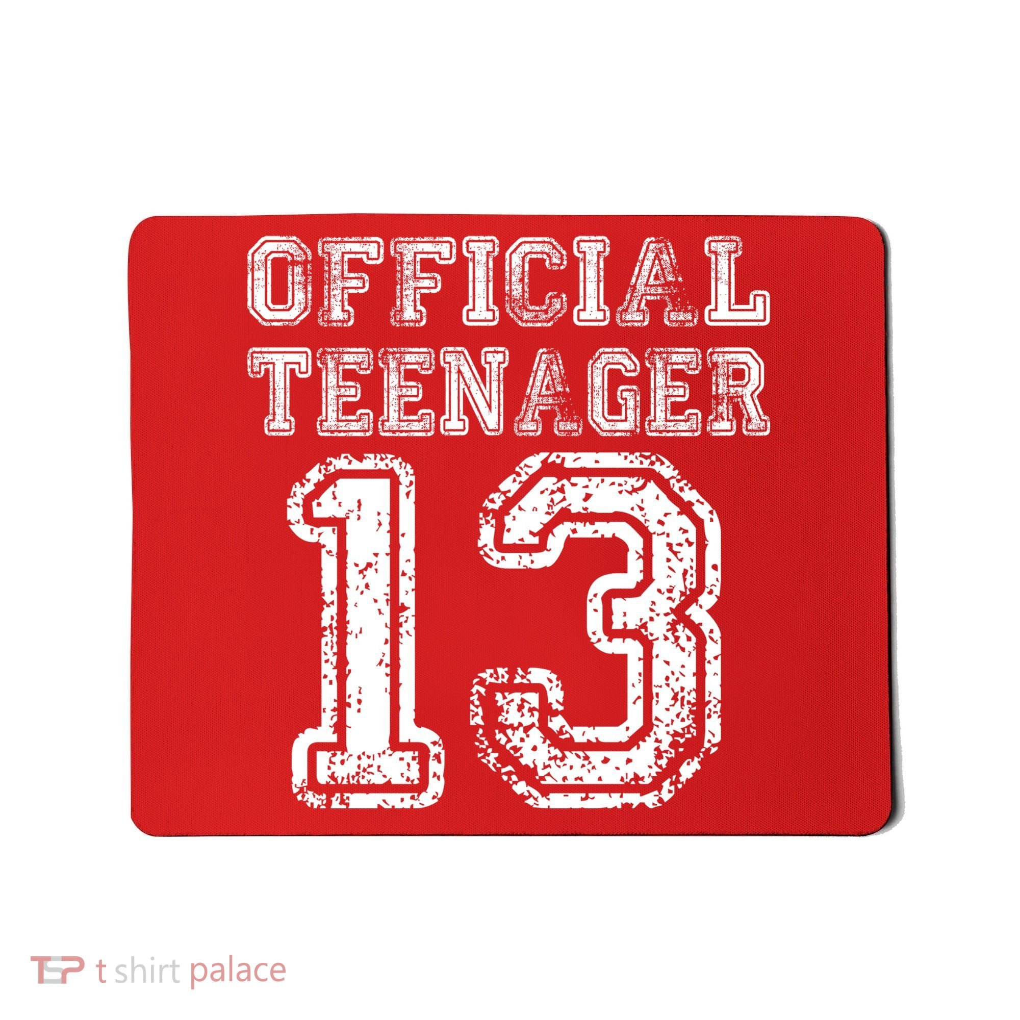 Official Teenager 13th Birthday Mousepad
