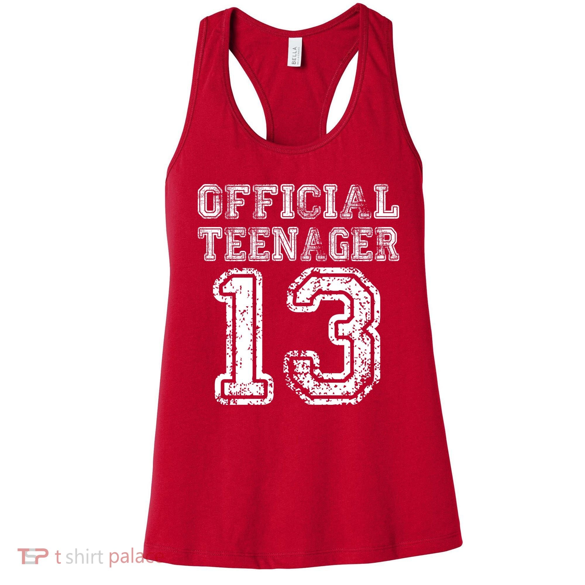Official Teenager 13th Birthday Women's Tank Top