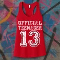 Official Teenager 13th Birthday Women's Tank Top thumb 3