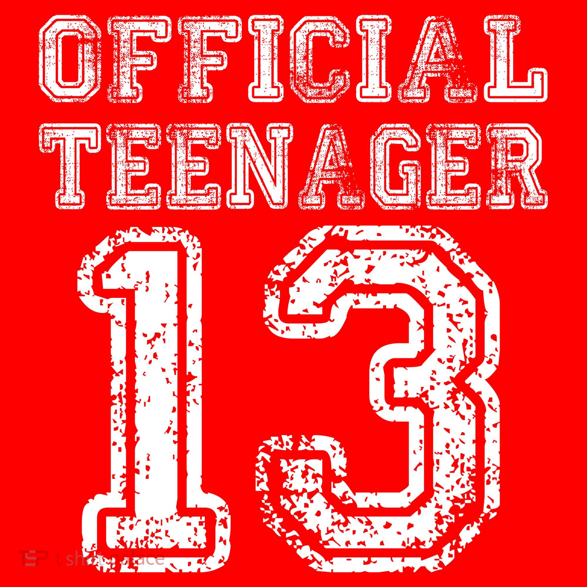 Official Teenager 13th Birthday Women's Tank Top