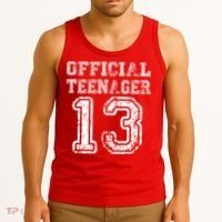 Official Teenager 13th Birthday Tank Top thumb 3