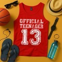 Official Teenager 13th Birthday Tank Top thumb 4