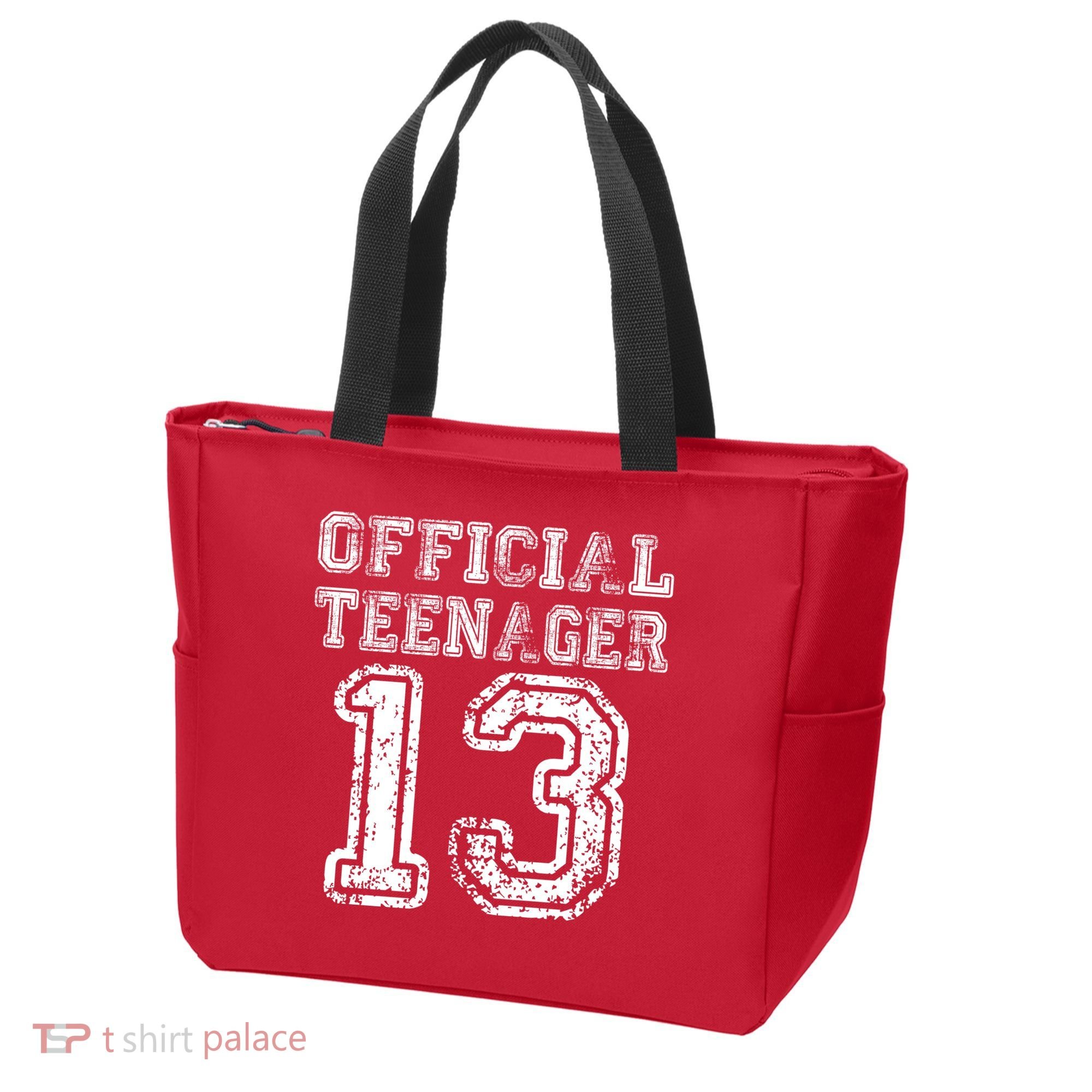 Official Teenager 13th Birthday Tote Bag