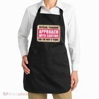 Official Teenager Approach With Caution Apron thumb 2