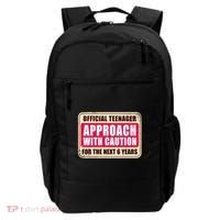 Official Teenager Approach With Caution Backpack thumb 0