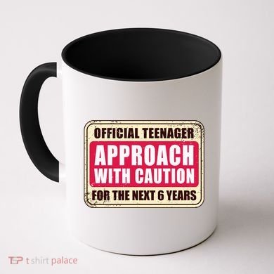 Official Teenager Approach With Caution Coffee Mug