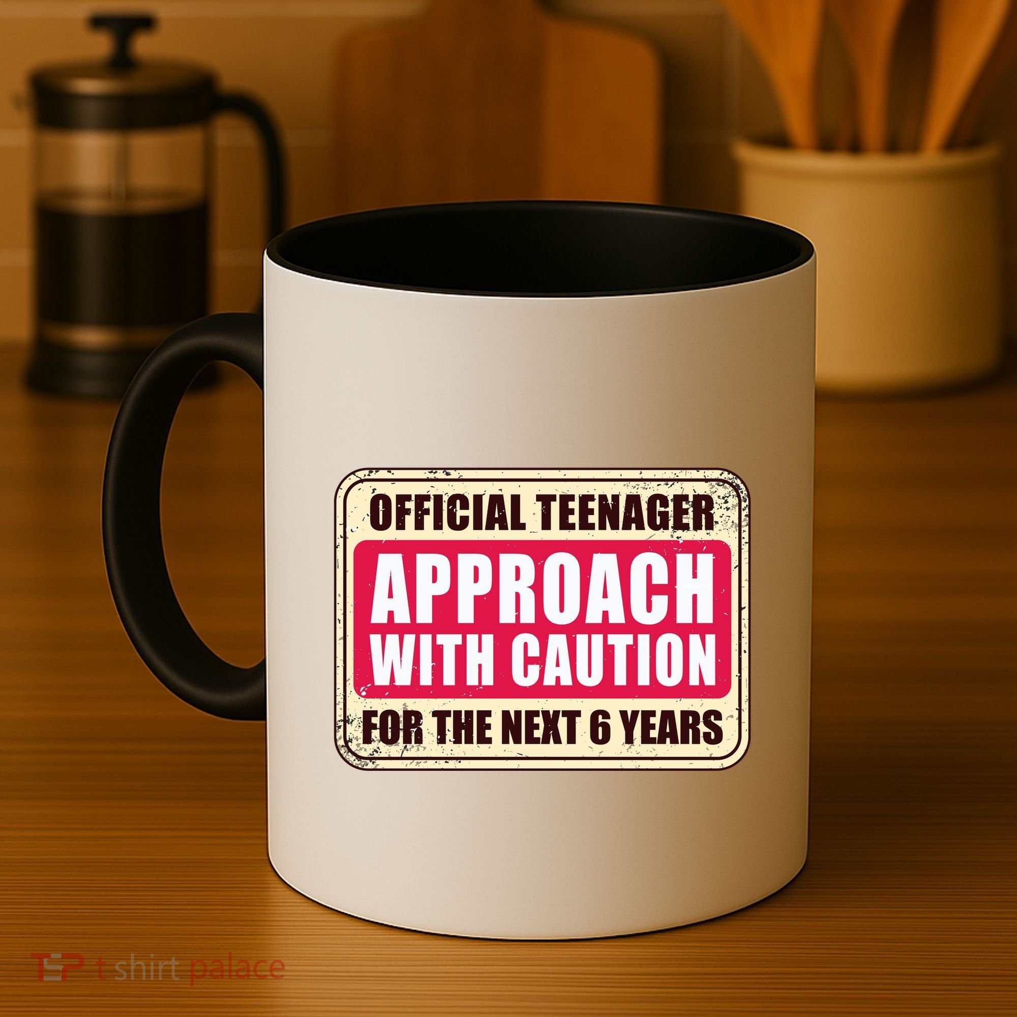 Official Teenager Approach With Caution Coffee Mug