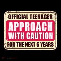 Official Teenager Approach With Caution Coffee Mug thumb 5