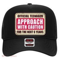 Official Teenager Approach With Caution Hat thumb 0