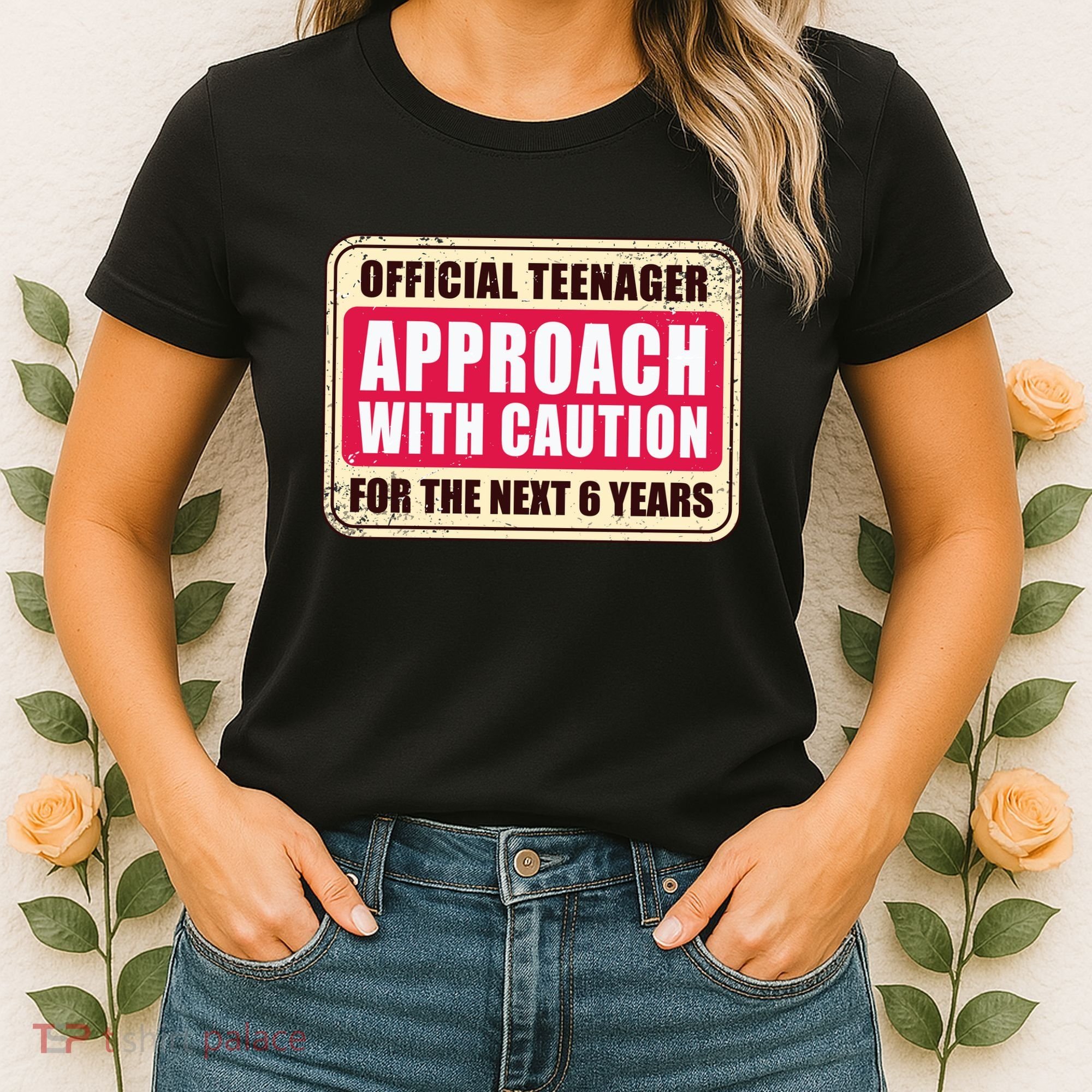 Official Teenager Approach With Caution Women's T-Shirt