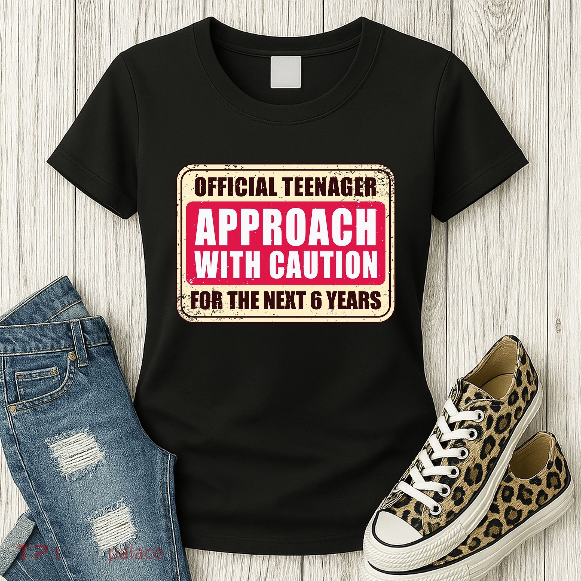 Official Teenager Approach With Caution Women's T-Shirt