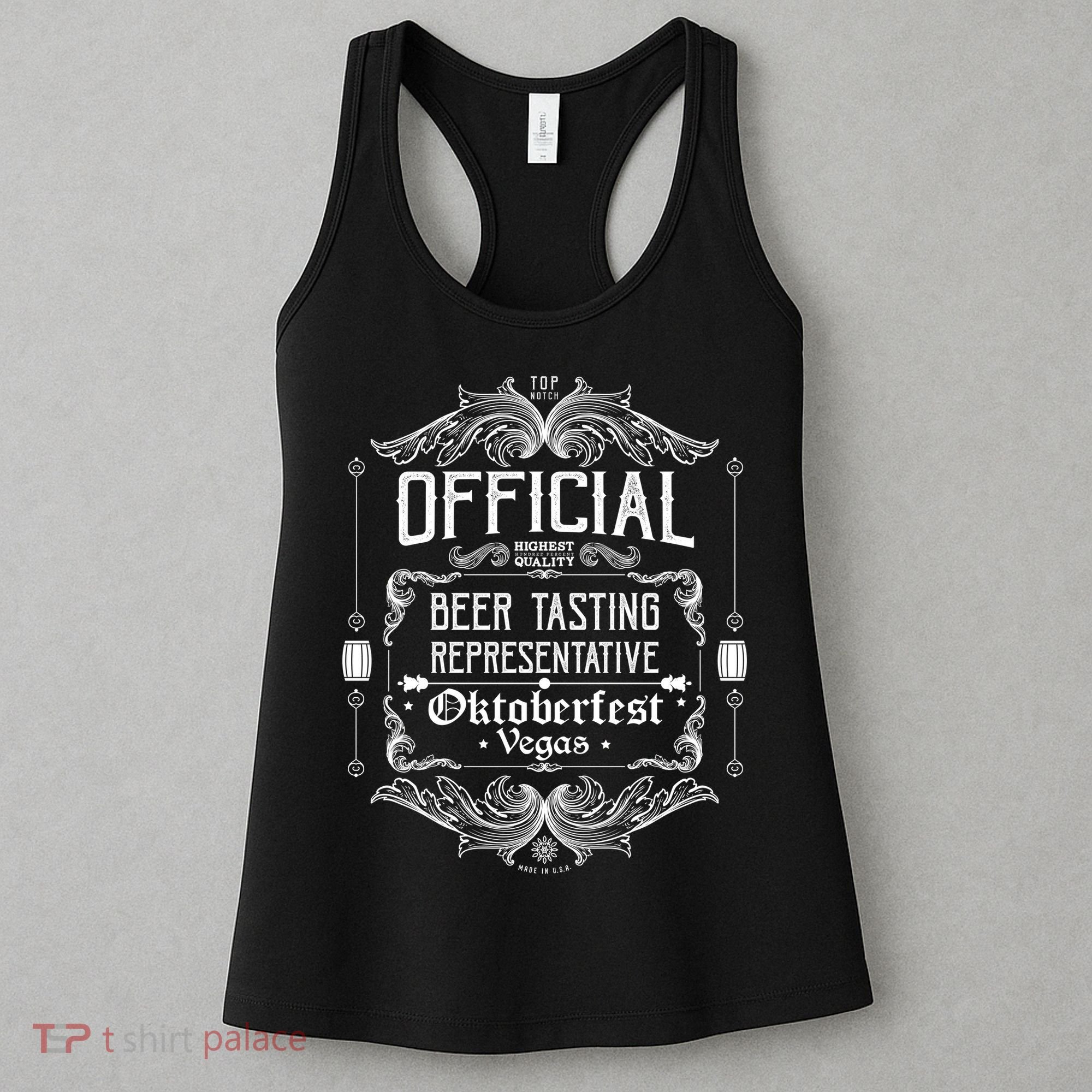 Official Vegas Oktoberfest Beer Tasting Representative Women's Tank Top
