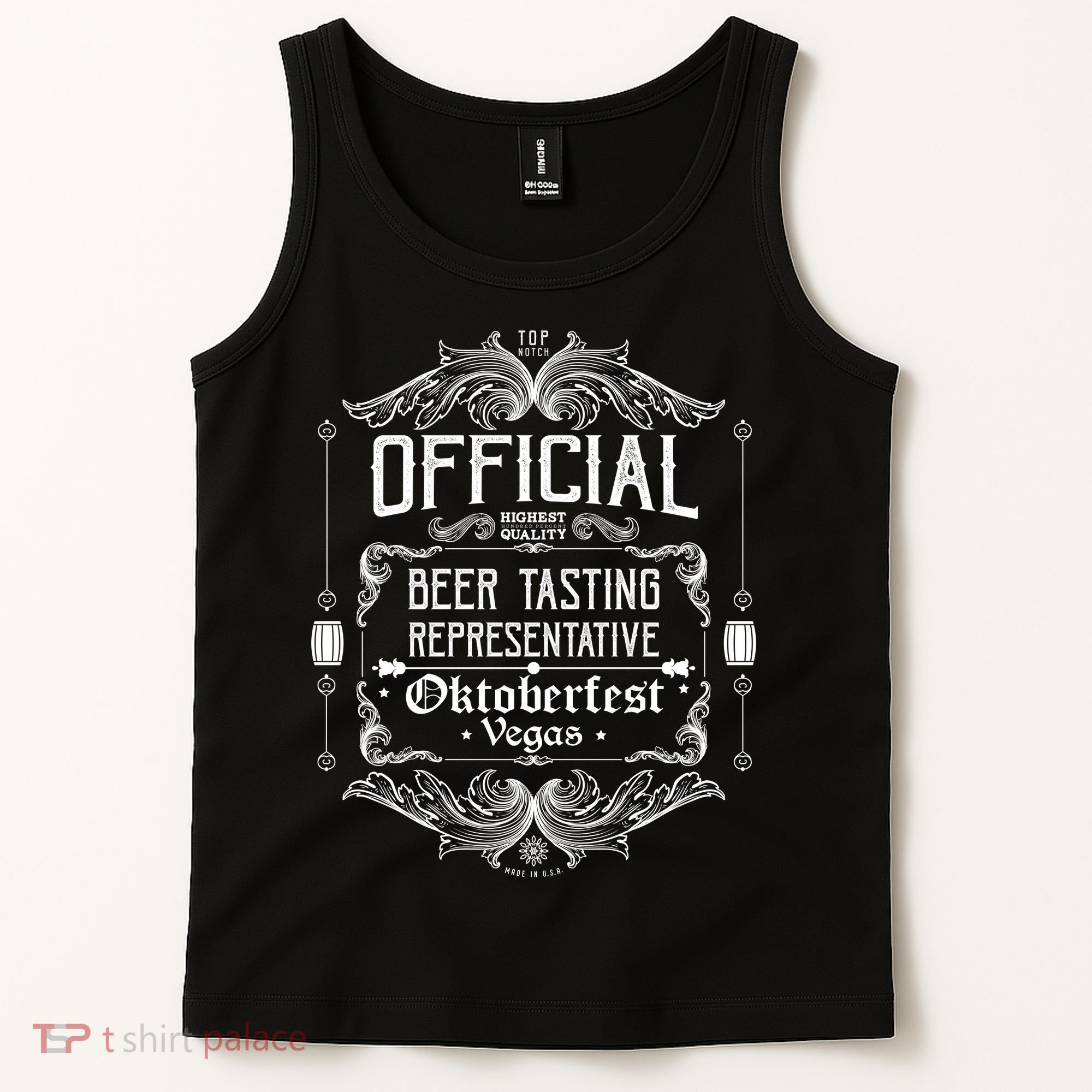 Official Vegas Oktoberfest Beer Tasting Representative Tank Top