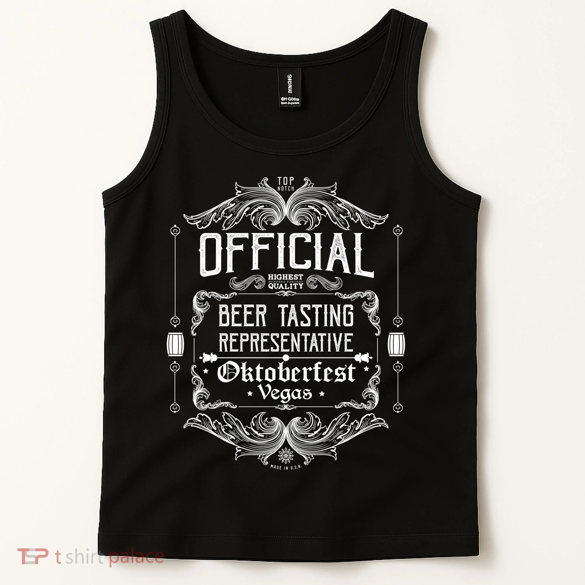 Official Vegas Oktoberfest Beer Tasting Representative Tank Top