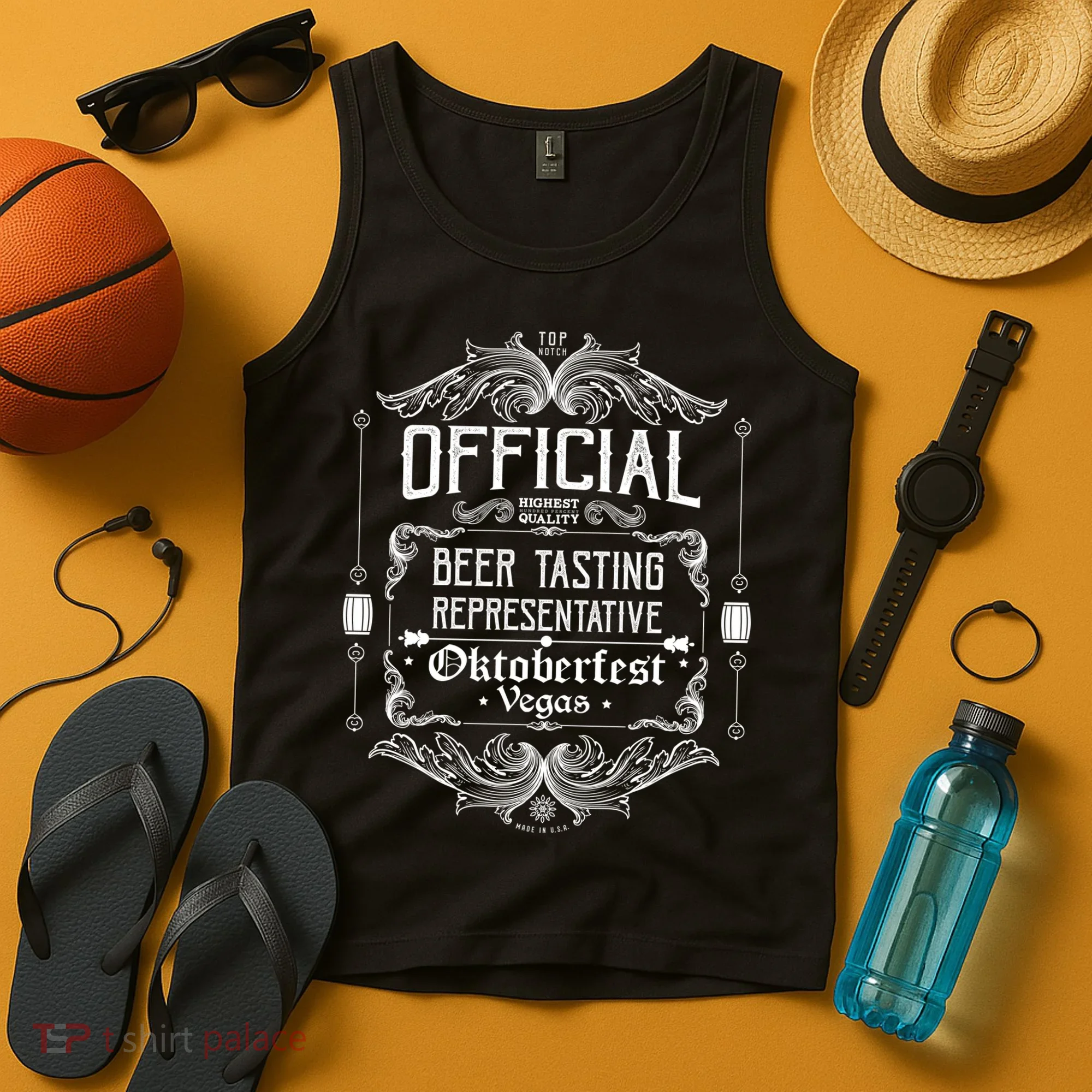 Official Vegas Oktoberfest Beer Tasting Representative Tank Top