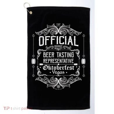 Official Vegas Oktoberfest Beer Tasting Representative Golf Towel