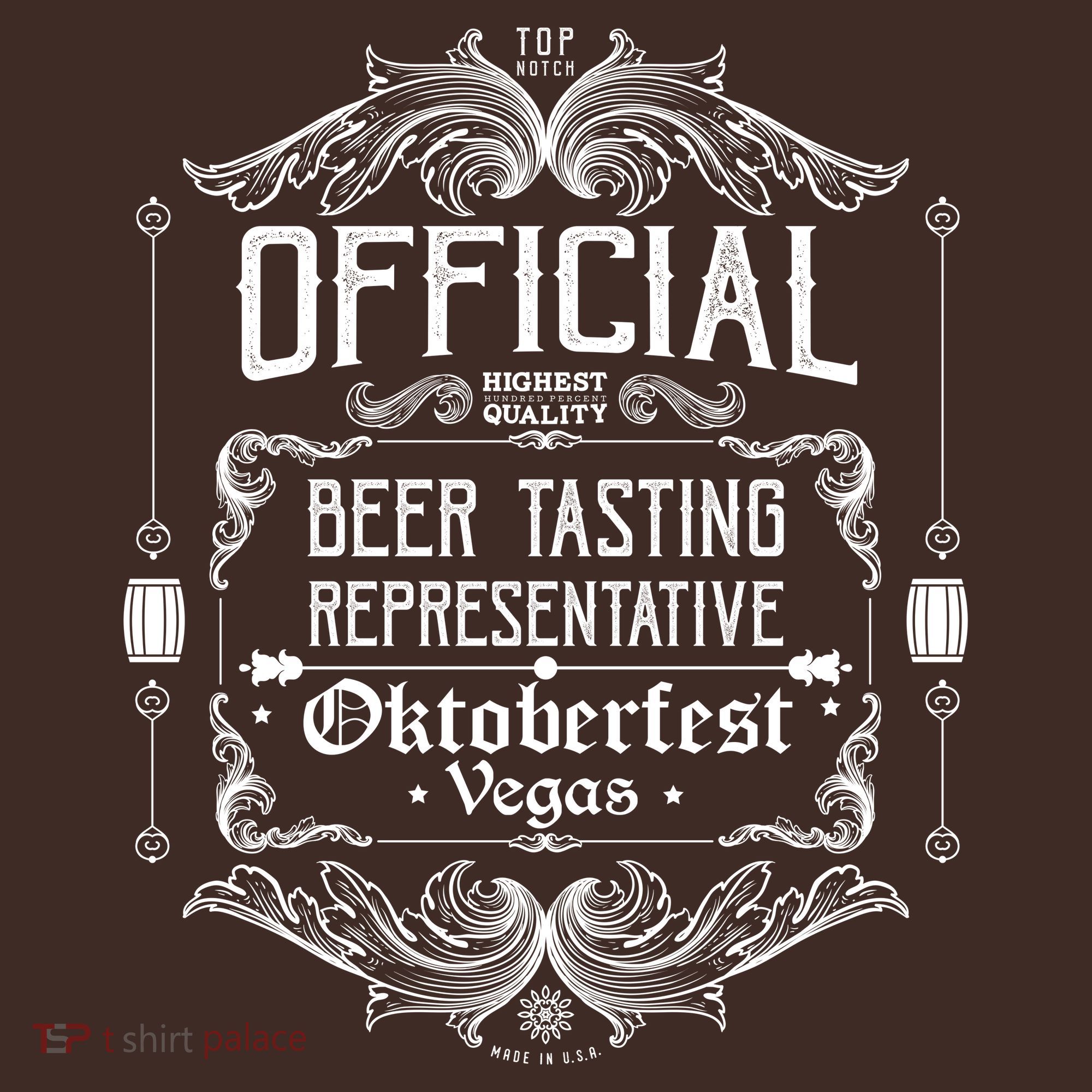 Official Vegas Oktoberfest Beer Tasting Representative Apron