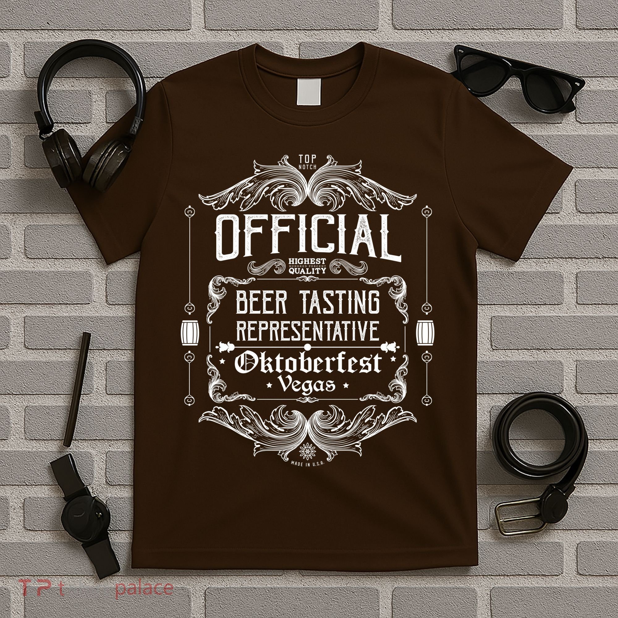 Official Vegas Oktoberfest Beer Tasting Representative T-Shirt