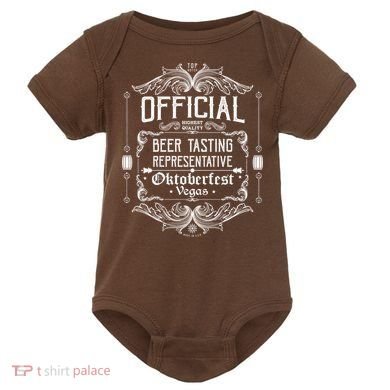 Official Vegas Oktoberfest Beer Tasting Representative Baby Bodysuit