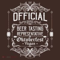 Official Vegas Oktoberfest Beer Tasting Representative Baby Bodysuit thumb 2