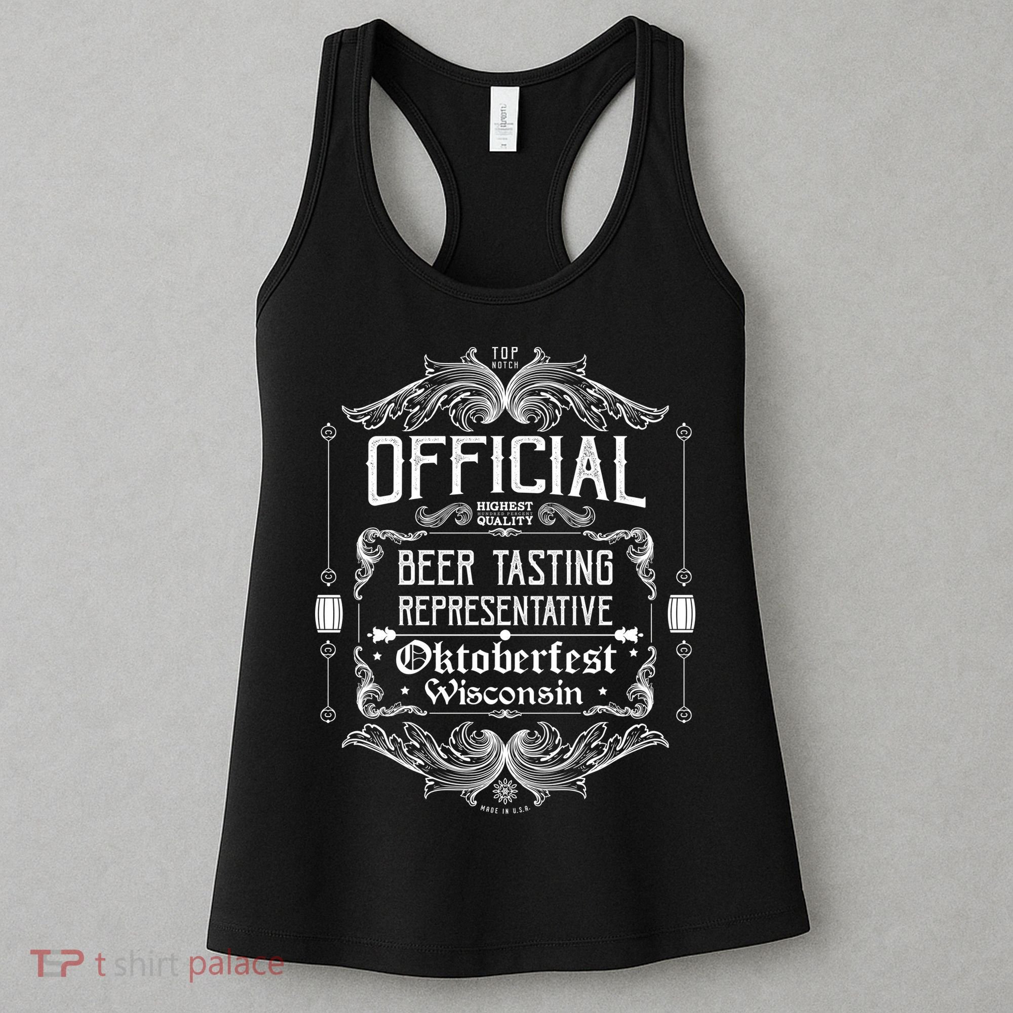 Official Wisconsin Oktoberfest Beer Tasting Representative Women's Tank Top