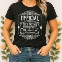 Official Wisconsin Oktoberfest Beer Tasting Representative Women's T-Shirt thumb 2
