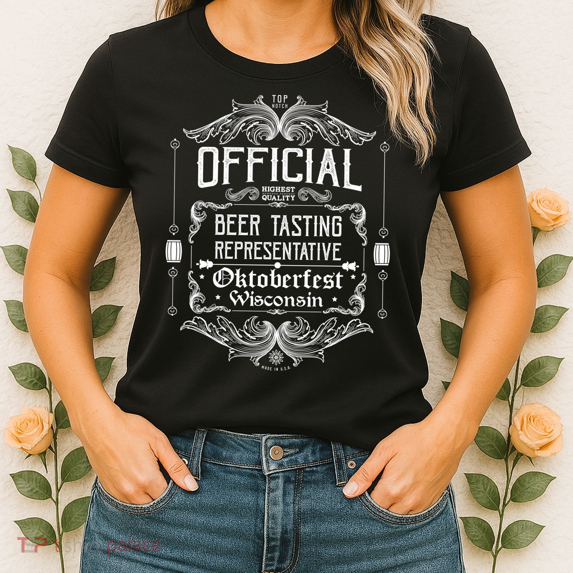 Official Wisconsin Oktoberfest Beer Tasting Representative Women's T-Shirt