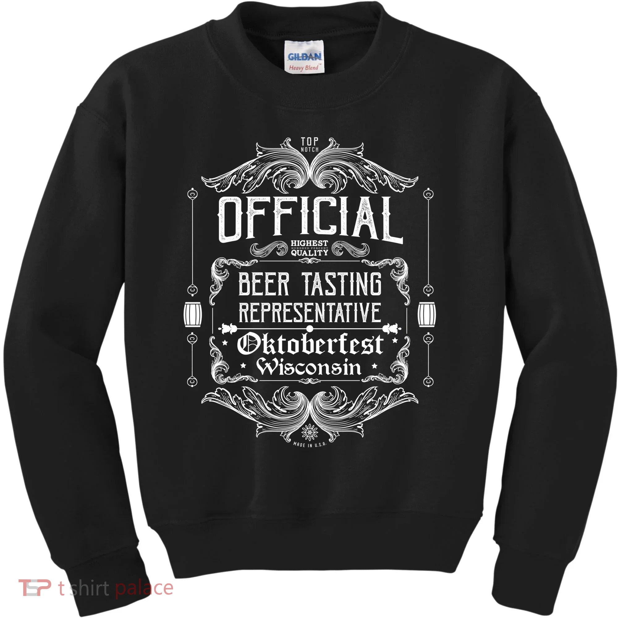 Official Wisconsin Oktoberfest Beer Tasting Representative Kids Sweatshirt
