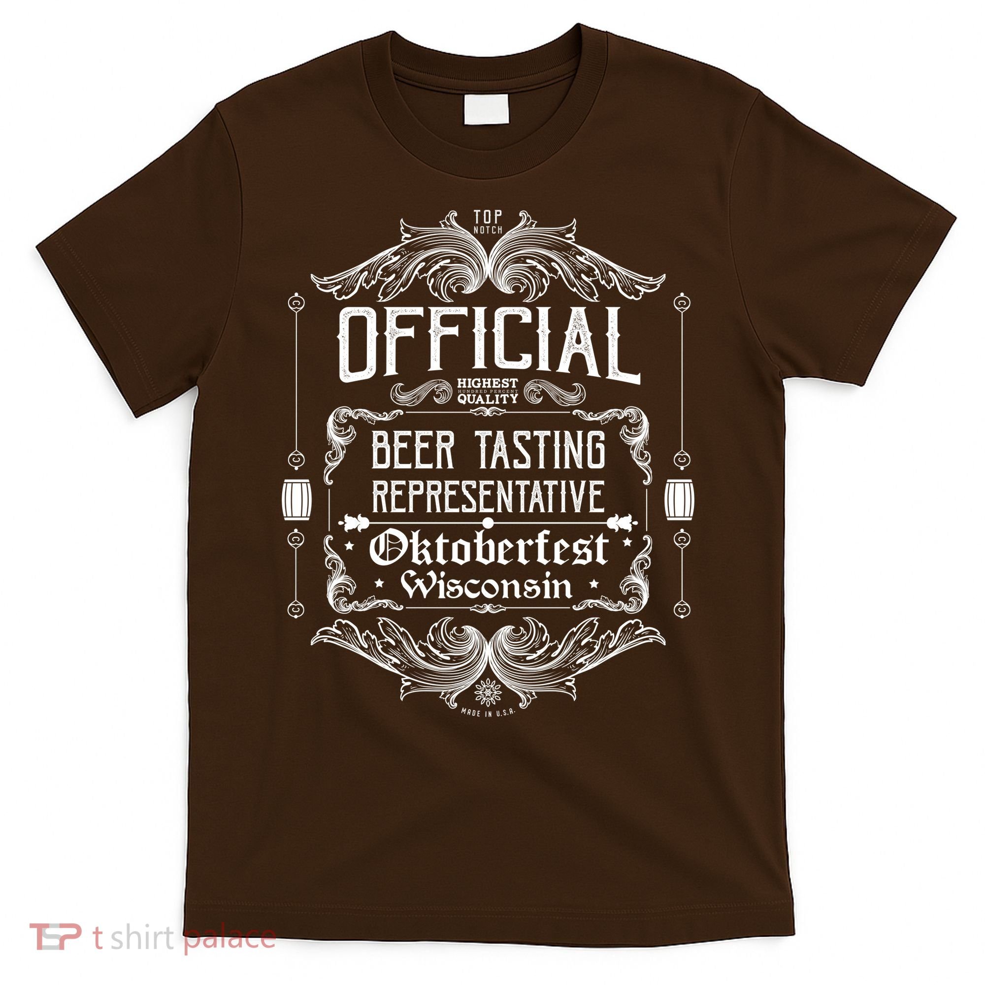 Official Wisconsin Oktoberfest Beer Tasting Representative T-Shirt