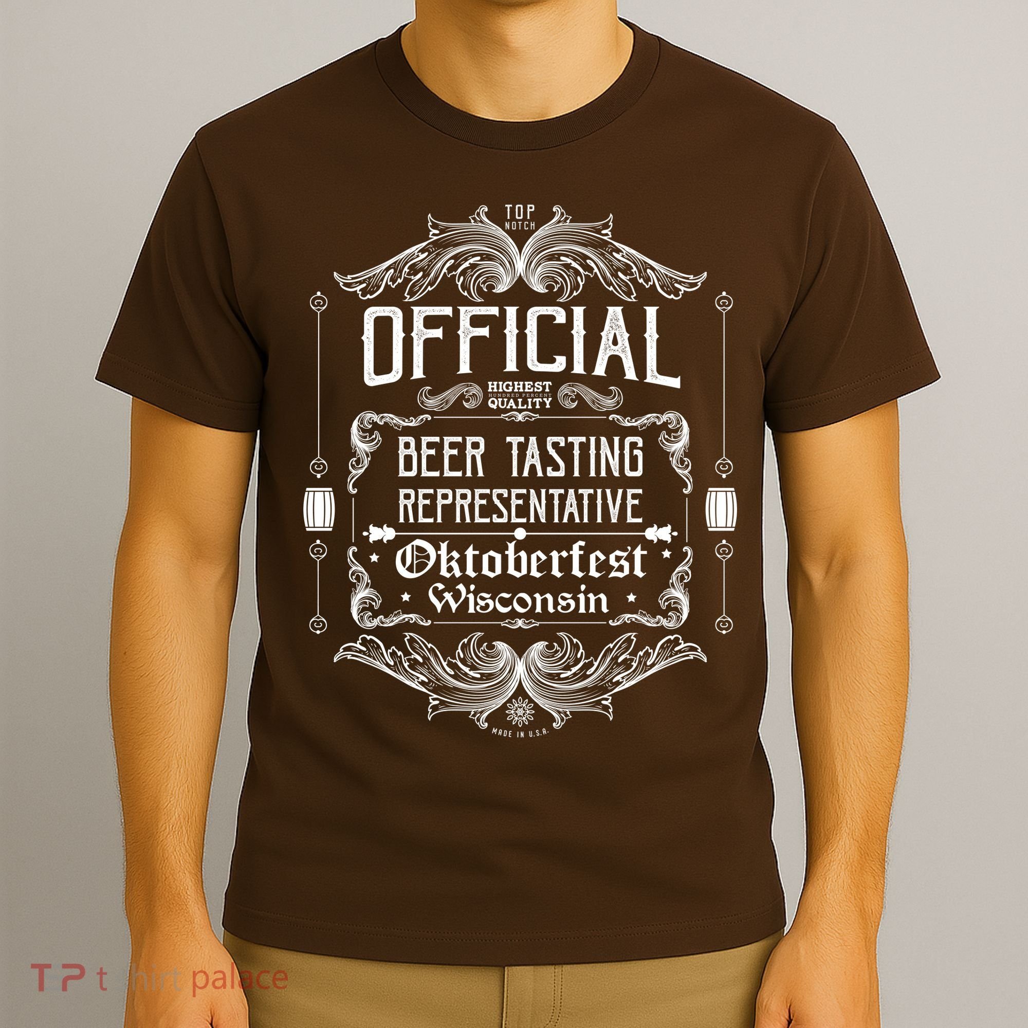 Official Wisconsin Oktoberfest Beer Tasting Representative T-Shirt