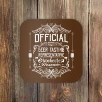 Official Wisconsin Oktoberfest Beer Tasting Representative Coaster thumb 0