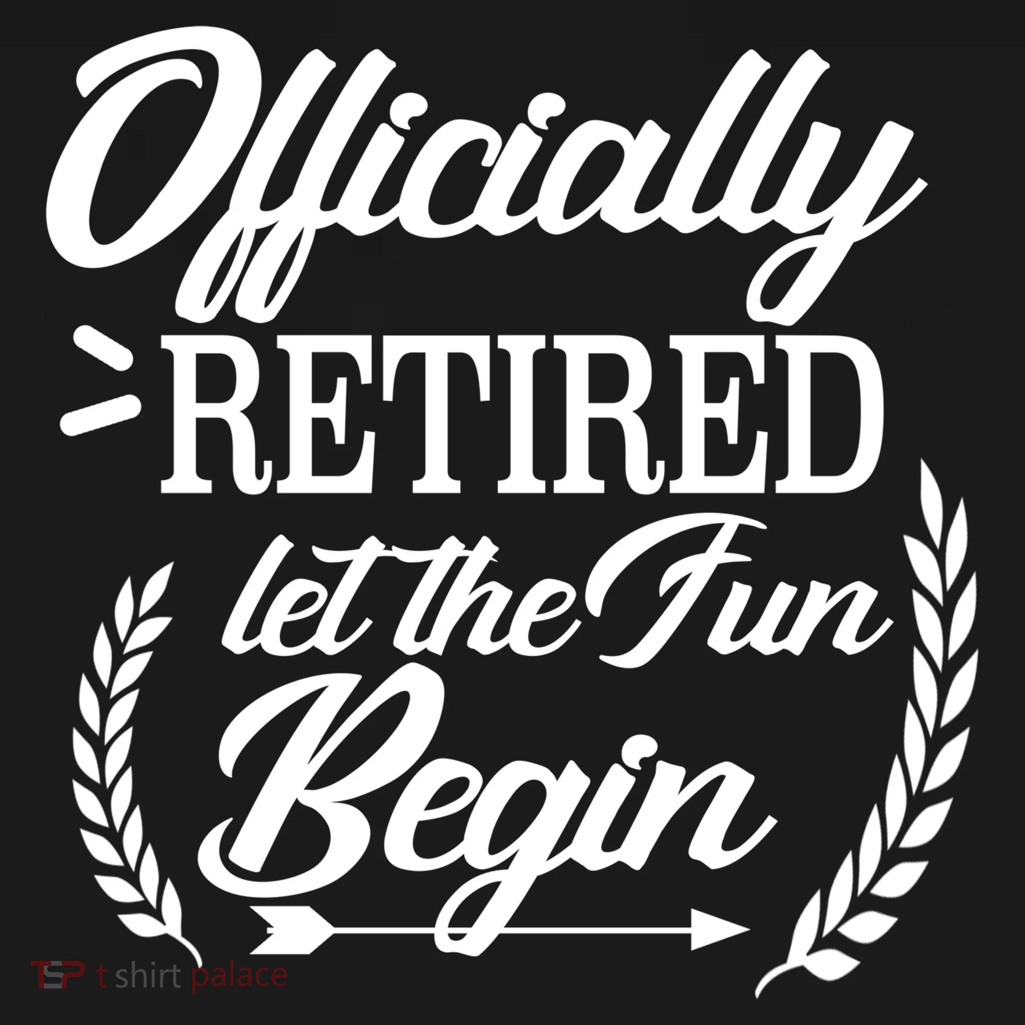 Officially Retired Let The Fun Begin Doggie Tank