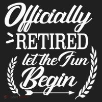 Officially Retired Let The Fun Begin Beanie thumb 2