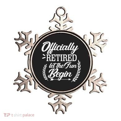 Officially Retired Let The Fun Begin Ornament