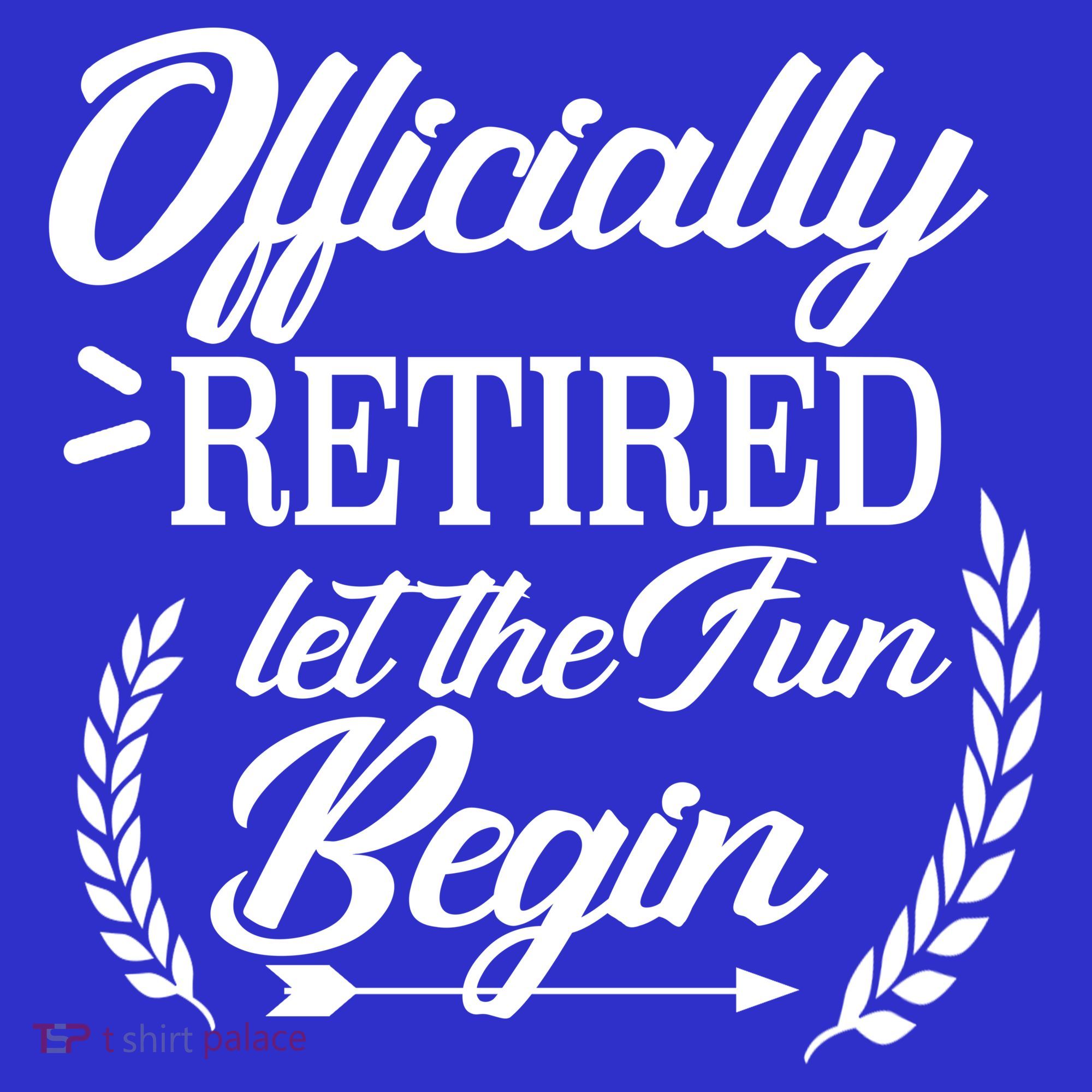 Officially Retired Let The Fun Begin 16 in Basic Backpack