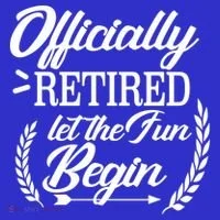 Officially Retired Let The Fun Begin Women's Long Sleeve Shirt thumb 2