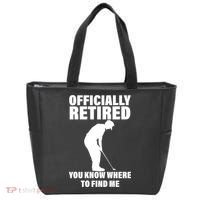 Officially Retired You Know Where To Find Me Tote Bag thumb 0