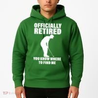 Officially Retired You Know Where To Find Me Hoodie thumb 2