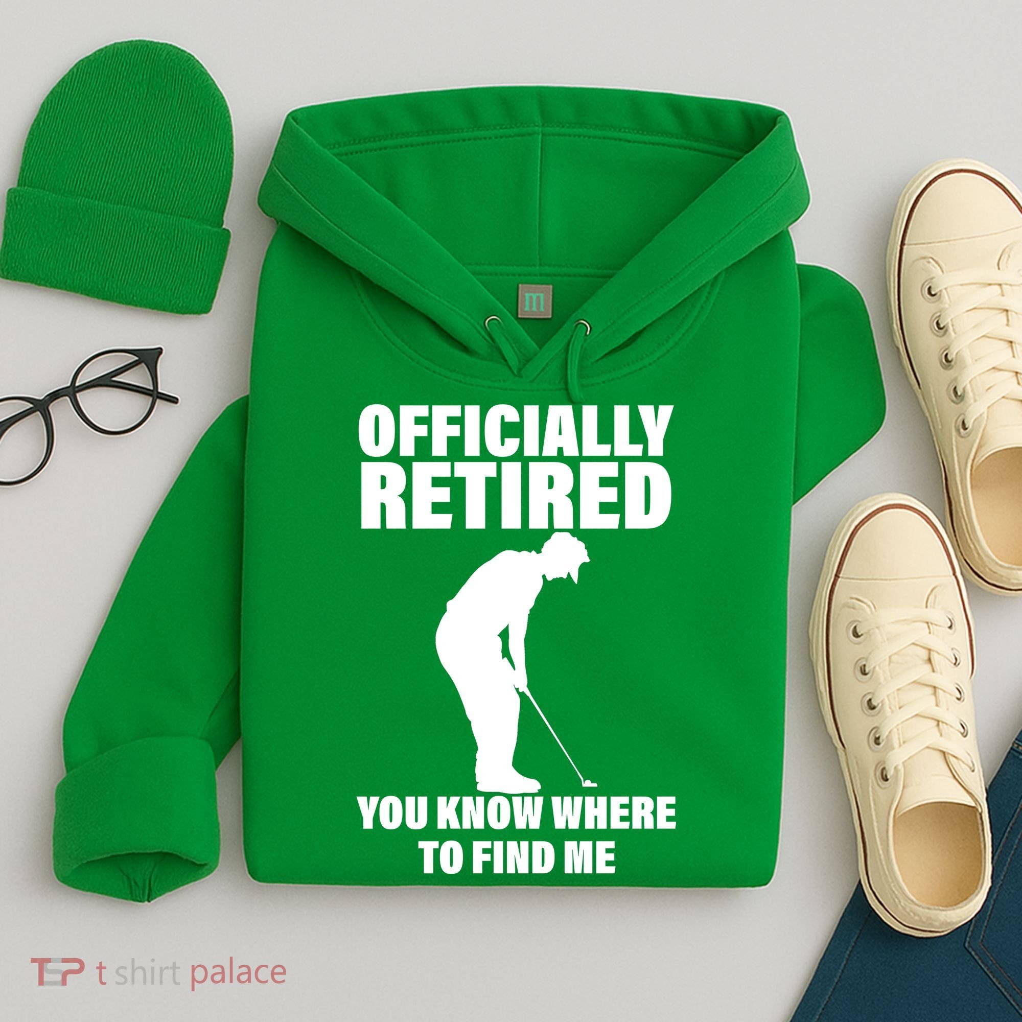 Officially Retired You Know Where To Find Me Hoodie