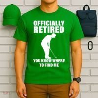 Officially Retired You Know Where To Find Me T-Shirt thumb 6