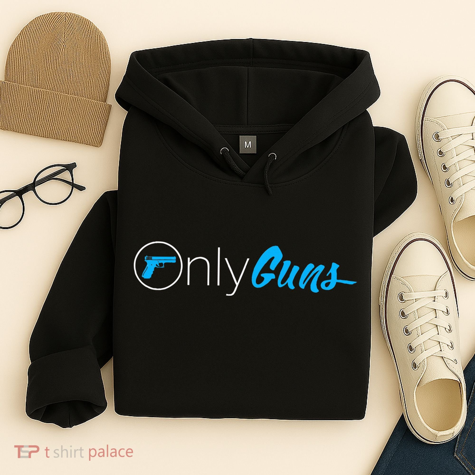 Onlyguns Funny Gun Owner Meme Parody Hoodie