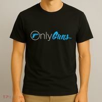 Onlyguns Funny Gun Owner Meme Parody T-Shirt thumb 3