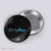 Onlyguns Funny Gun Owner Meme Parody Button thumb 0