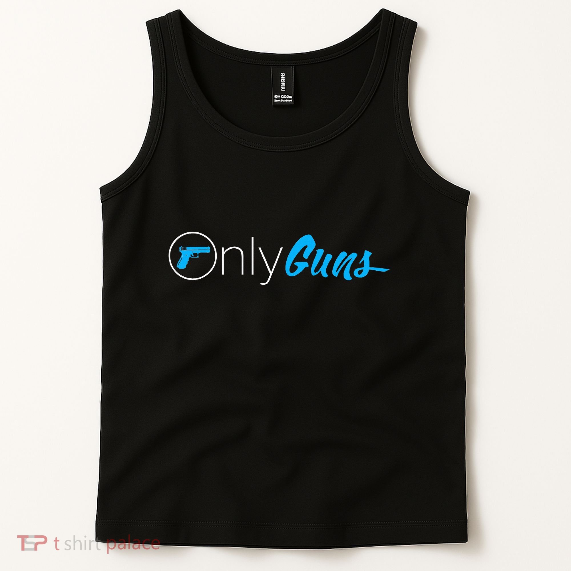 Onlyguns Funny Gun Owner Meme Parody Tank Top