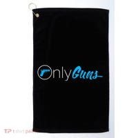 Onlyguns Funny Gun Owner Meme Parody Golf Towel thumb 0