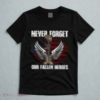 Our Fallen Heroes Veterans Memorial Day Partiotic Military T-Shirt thumb 5