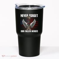 Our Fallen Heroes Veterans Memorial Day Partiotic Military Tumbler thumb 0