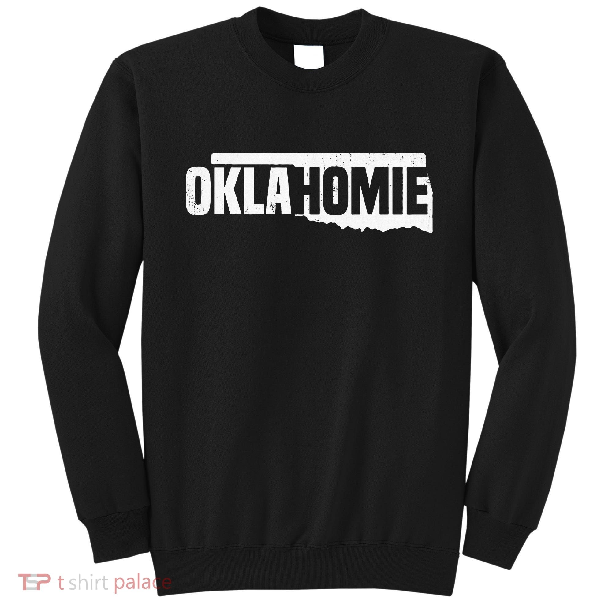 O.K.L.A.H.O.M.I.E Funny Humor O.K.L.A.H.O.M.A State Pride Sweatshirt